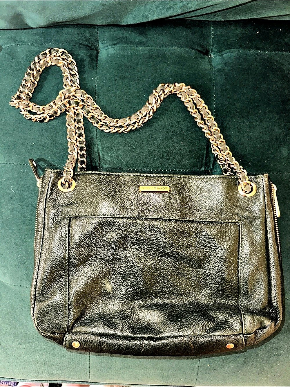 Rebecca Minkoff Swing Shoulder Bag Black Chain Strap